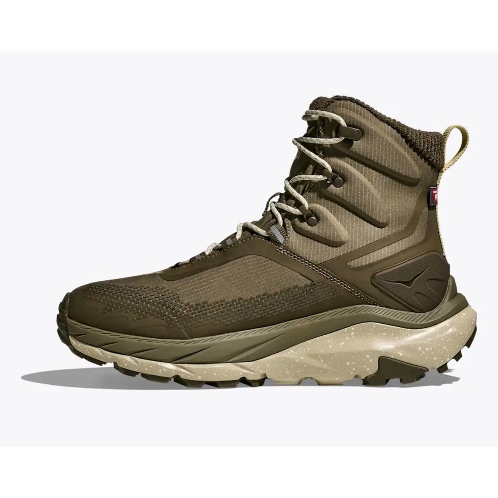 Hoka Kaha Frost Mens 10.5 Green Excellent Gore-Tex Primaloft Vibram - Picture 10 of 12